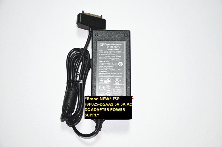 *Brand NEW* FSP FSP025-DGAA1 5V 5A AC DC ADAPTER POWER SUPPLY Item Name: Brand: FSP Model:FSP025-DGA